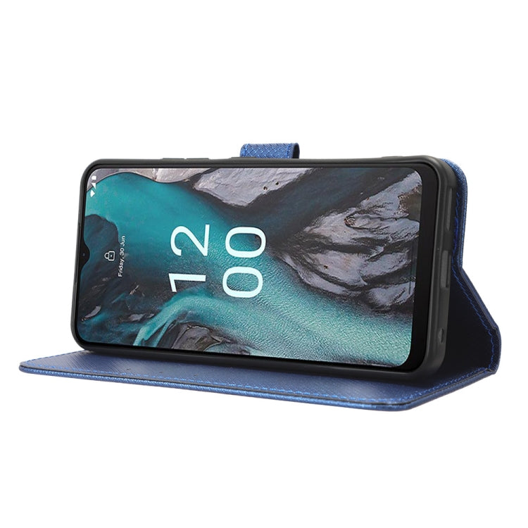 For Nokia C22 Diamond Texture Leather Phone Case