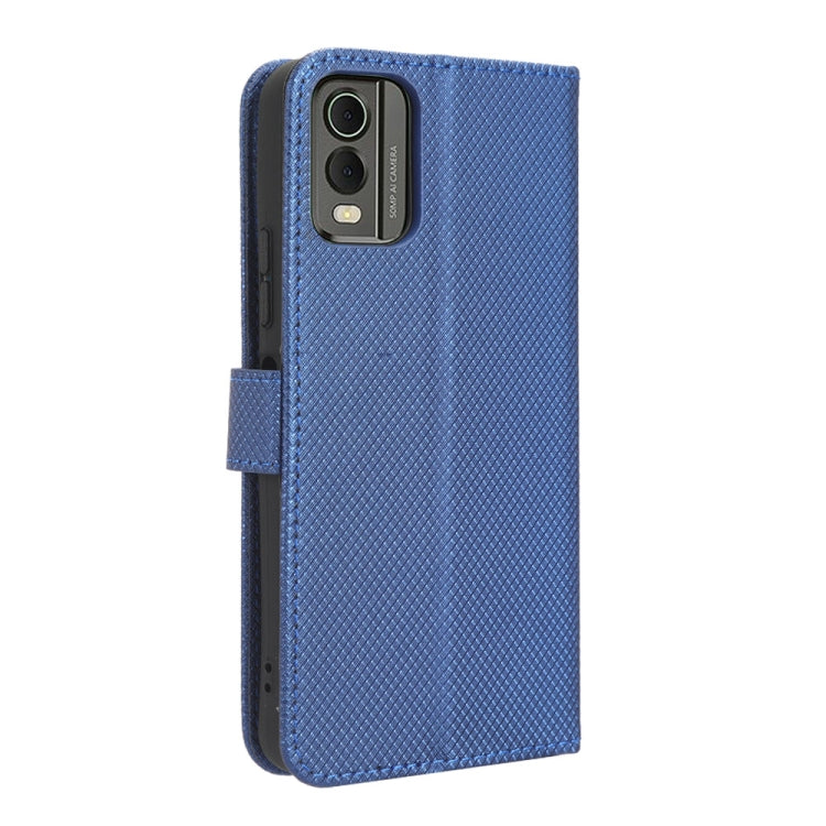 For Nokia C32 4G Diamond Texture Leather Phone Case