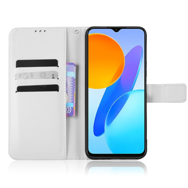 For Honor 70 Lite / X6 4G Diamond Texture Leather Phone Case