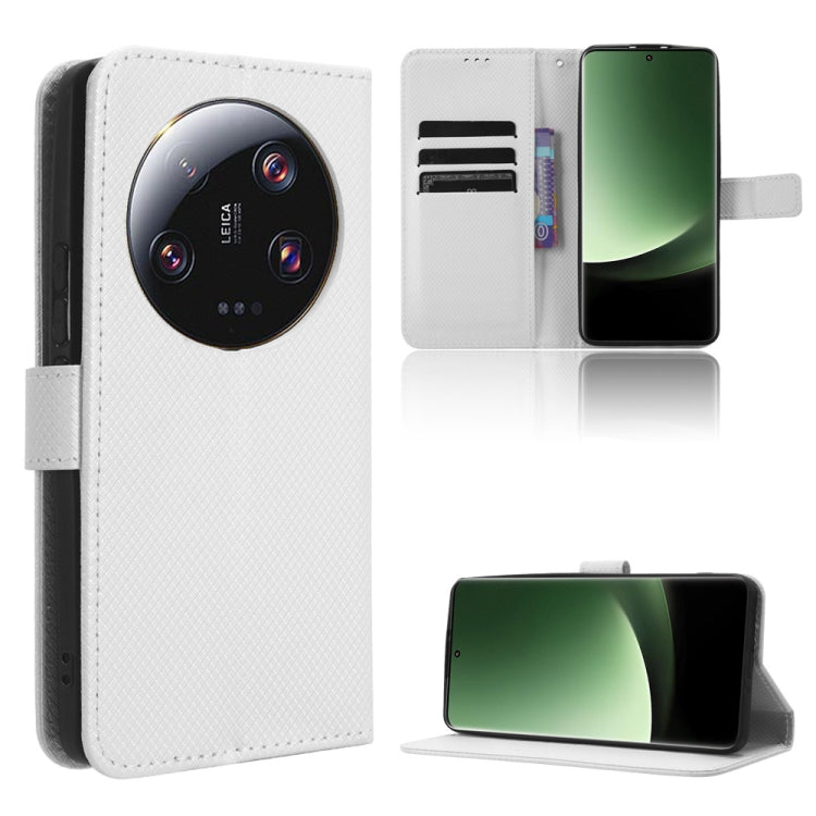 For Xiaomi 13 Ultra Diamond Texture Leather Phone Case