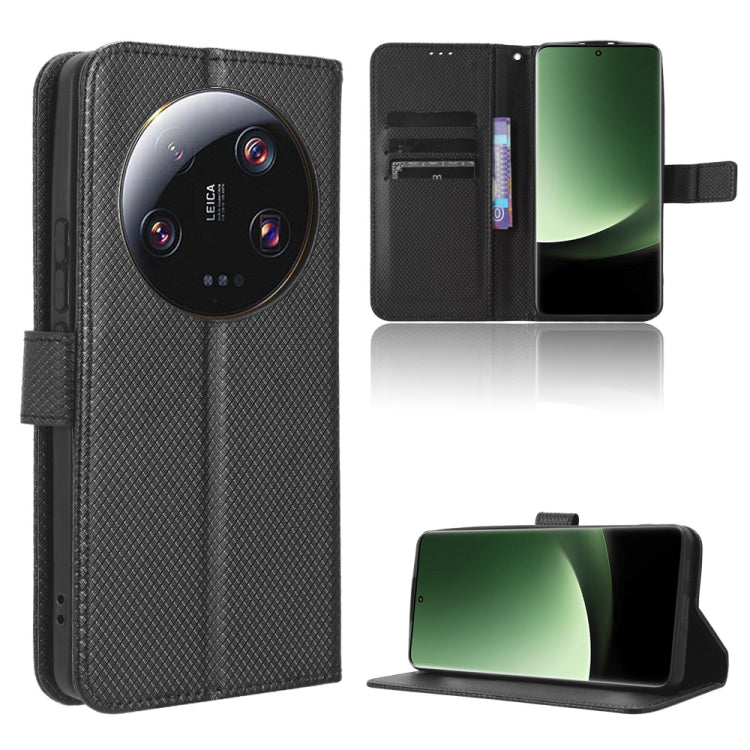 For Xiaomi 13 Ultra Diamond Texture Leather Phone Case
