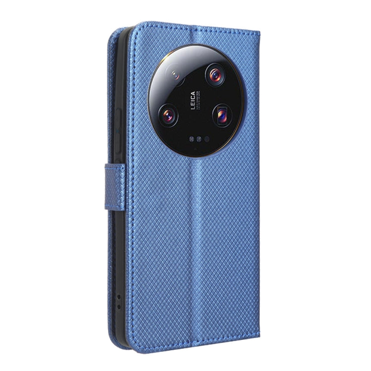 For Xiaomi 13 Ultra Diamond Texture Leather Phone Case