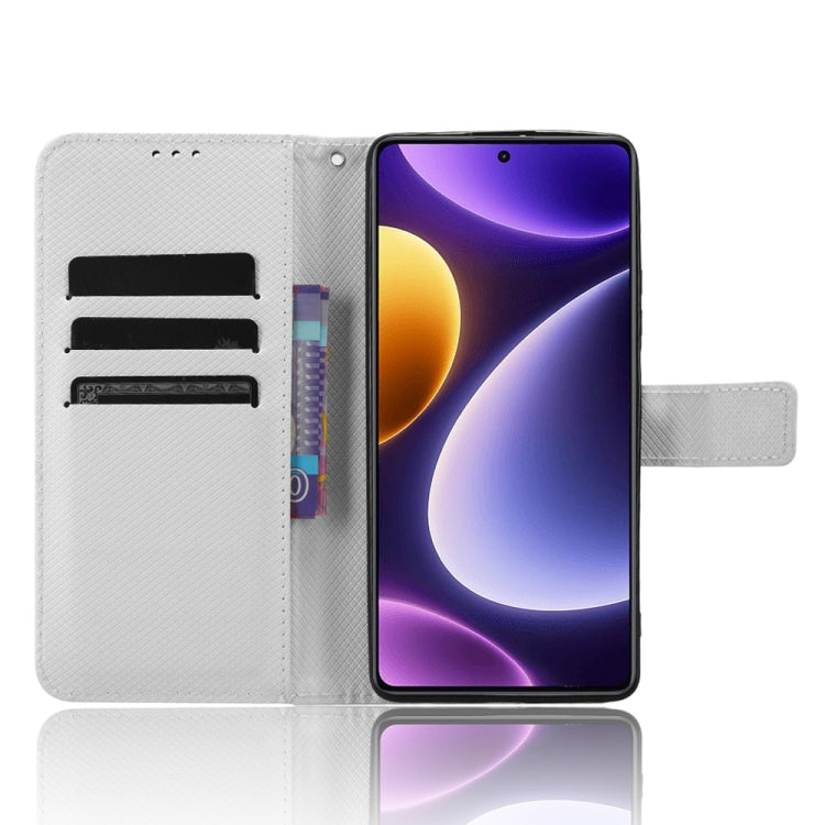 For Xiaomi Redmi Note 12 Turbo 5G Diamond Texture Leather Phone Case