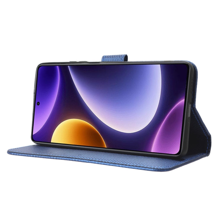 For Xiaomi Redmi Note 12 Turbo 5G Diamond Texture Leather Phone Case