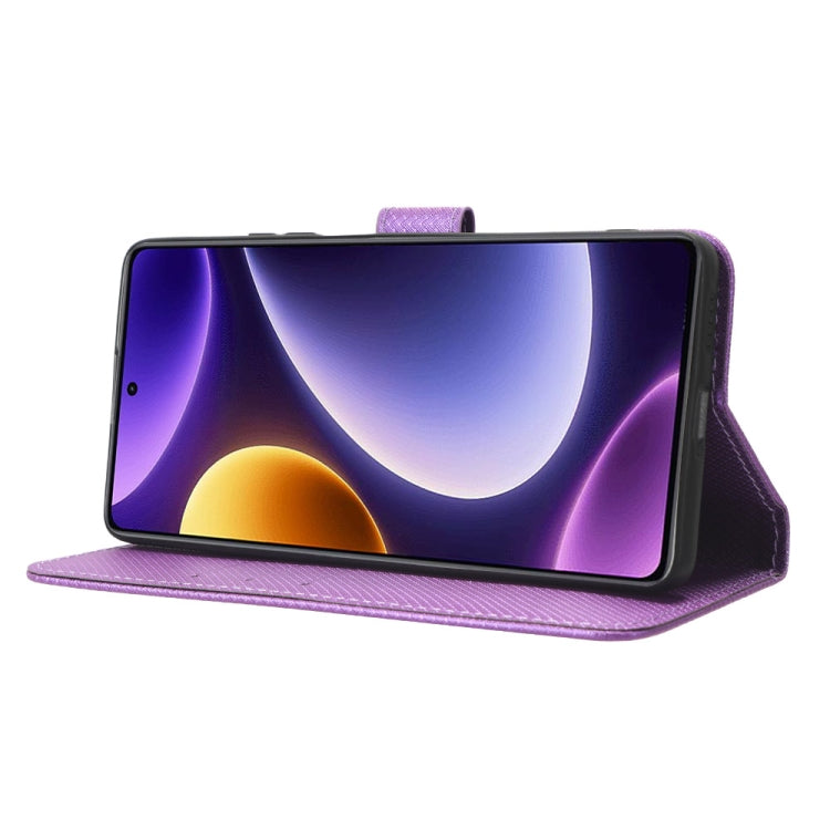 For Xiaomi Redmi Note 12 Turbo 5G Diamond Texture Leather Phone Case