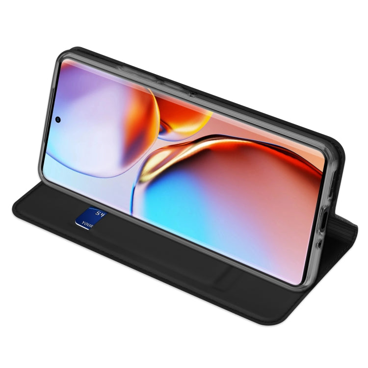 For Motorola Edge 40 Pro DUX DUCIS Skin Pro Series Flip Leather Phone Case