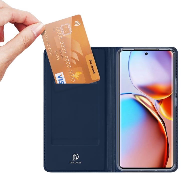 For Motorola Edge 40 Pro DUX DUCIS Skin Pro Series Flip Leather Phone Case