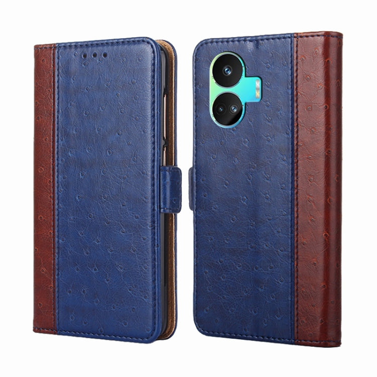 For Realme GT Neo5 SE Ostrich Texture Horizontal Flip Leather Phone Case