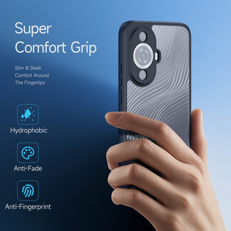 For Huawei nova 11 DUX DUCIS Aimo Series TPU + PC Frosted Phone Case(Black)