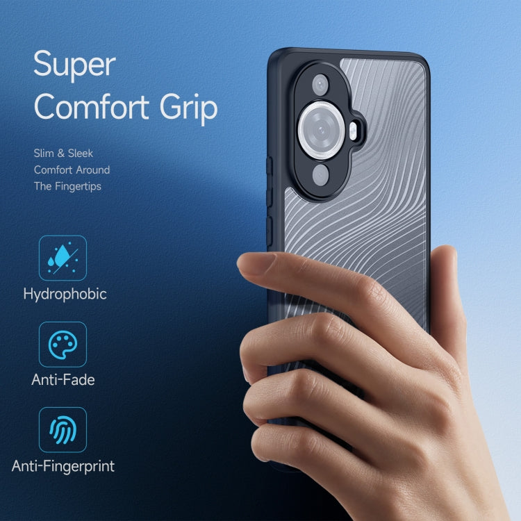For Huawei nova 11 Ultra DUX DUCIS Aimo Series TPU + PC Frosted Phone Case(Black)