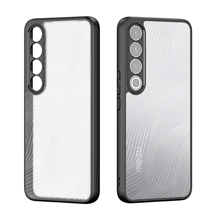 For Meizu 20 Pro DUX DUCIS Aimo Series TPU + PC Frosted Phone Case(Black)