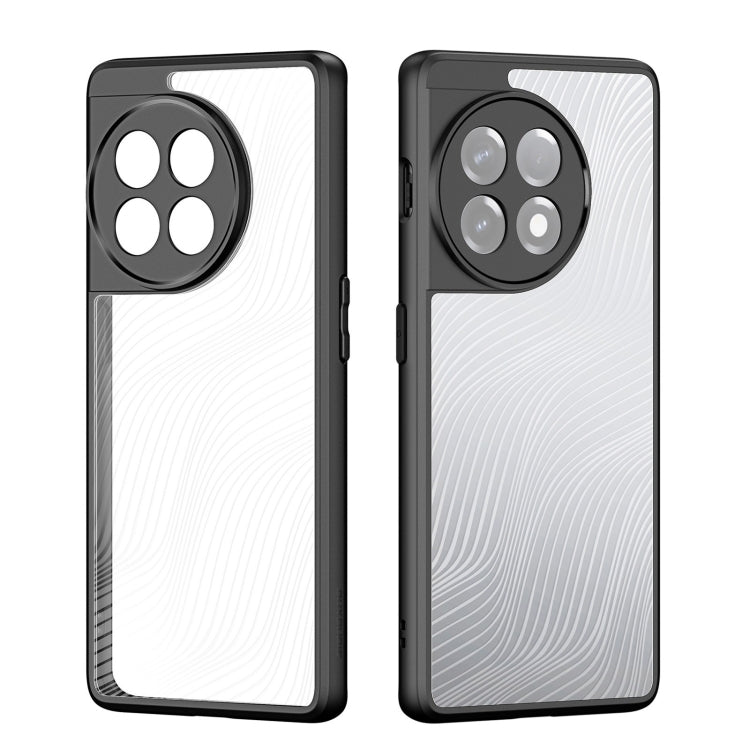 For OnePlus Ace 2 / 11R DUX DUCIS Aimo Series TPU + PC Frosted Phone Case(Black)