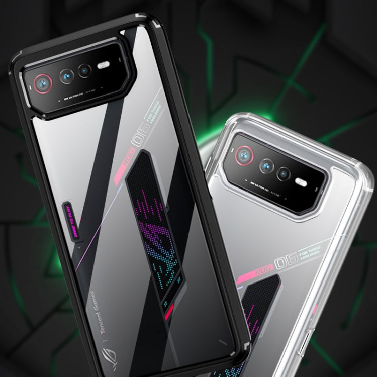 For Asus ROG Phone 6 Clear PC + TPU Shockproof Phone Case