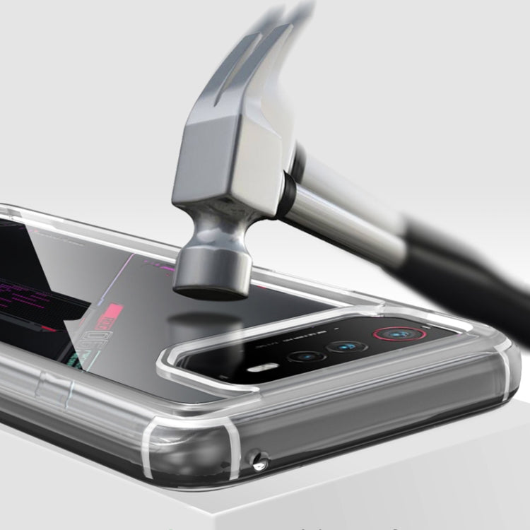 For Asus ROG Phone 6 Clear PC + TPU Shockproof Phone Case