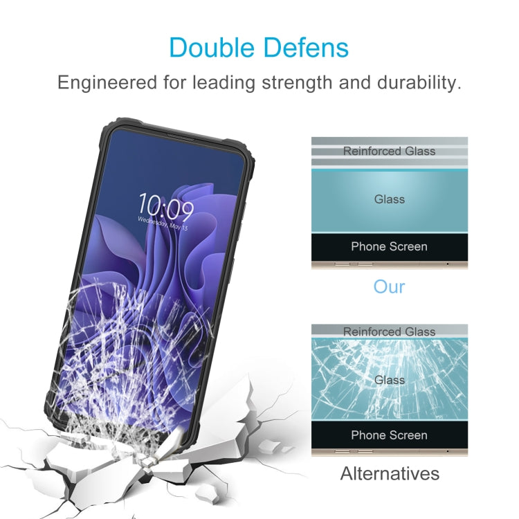 For Blackview BV5300 50pcs 0.26mm 9H 2.5D Tempered Glass Film