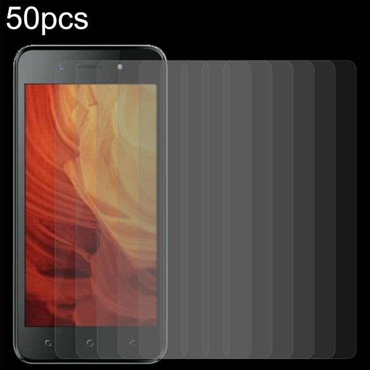 For Itel A18 50pcs 0.26mm 9H 2.5D Tempered Glass Film