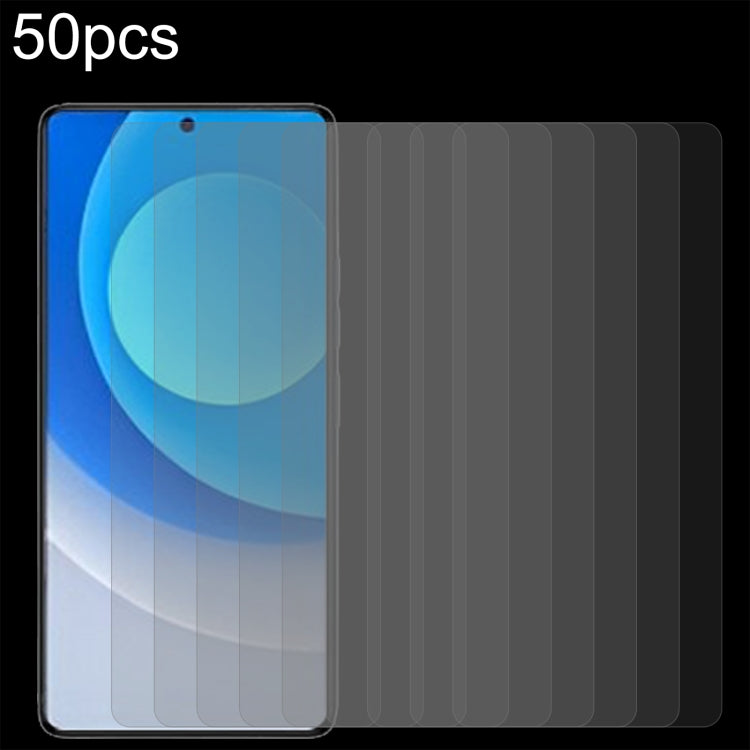 For Tecno Camon 20 50pcs 0.26mm 9H 2.5D Tempered Glass Film