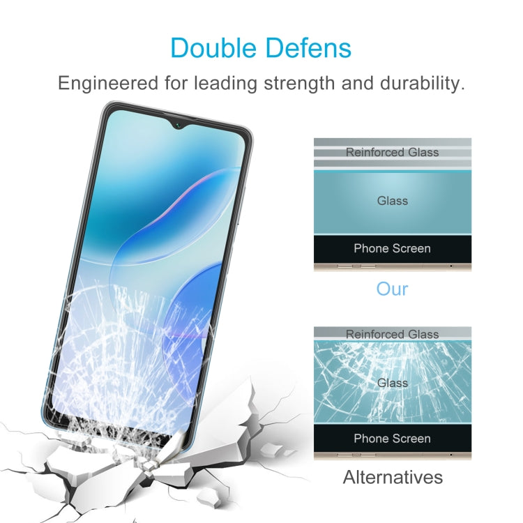 For Tecno Camon 20 Pro 50pcs 0.26mm 9H 2.5D Tempered Glass Film