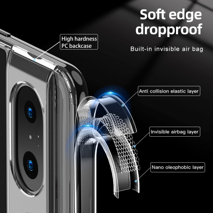 For Google Pixel 8 Armor Clear TPU Hard PC Phone Case