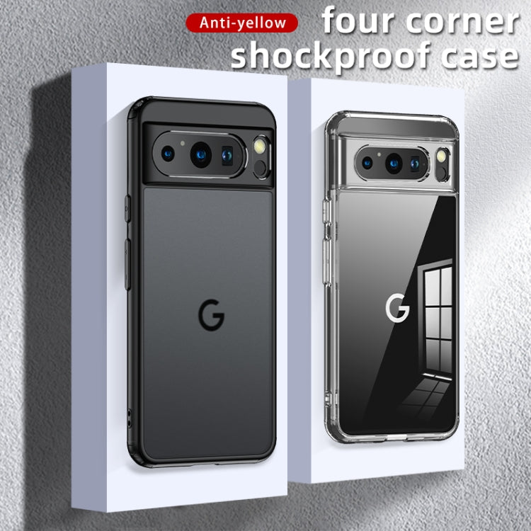 For Google Pixel 8 Pro Armor Clear TPU Hard PC Phone Case