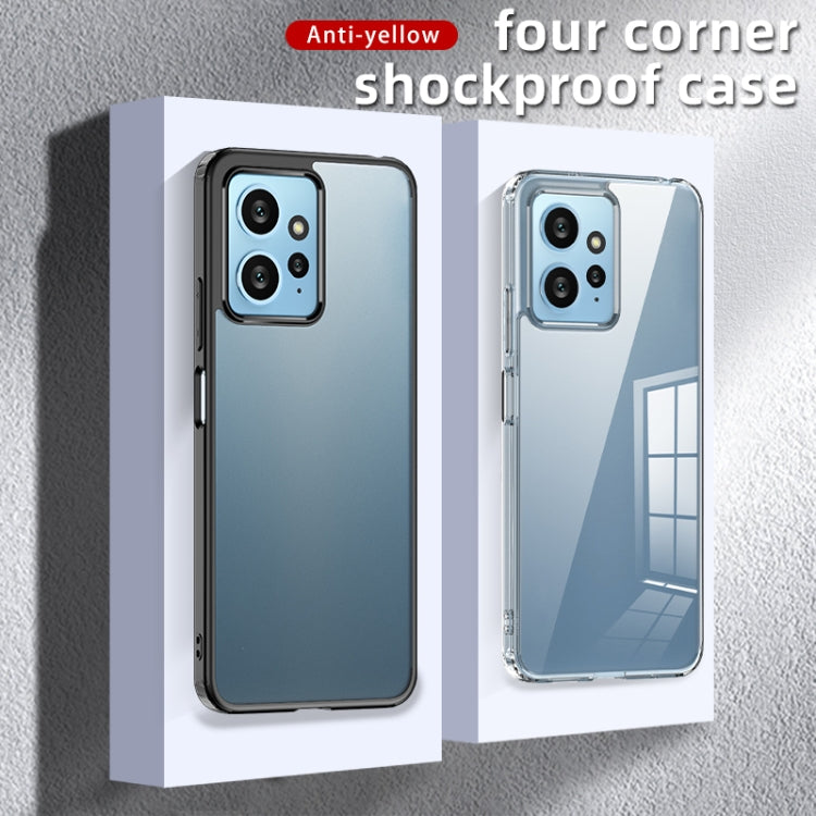 For Xiaomi Redmi Note 12 4G Global Armor Clear TPU Hard PC Phone Case