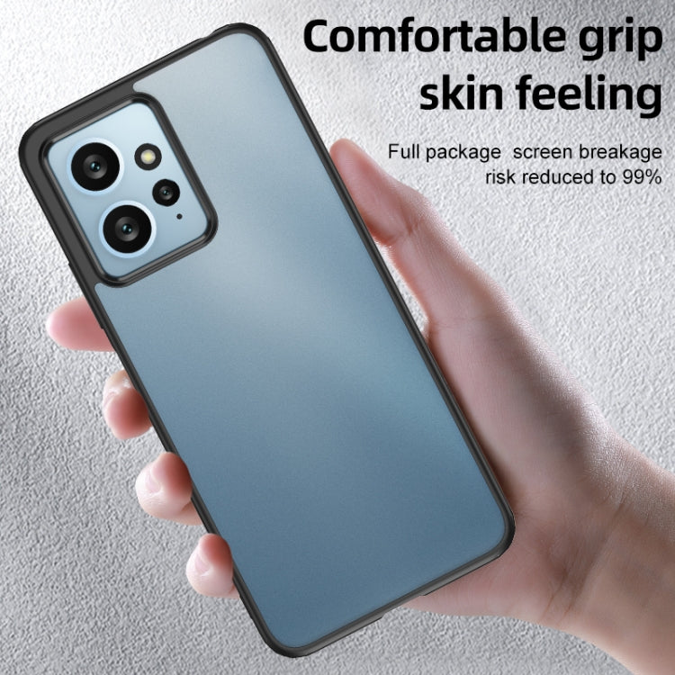 For Xiaomi Redmi Note 12 4G Global Armor Clear TPU Hard PC Phone Case