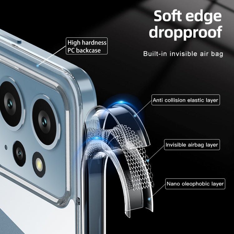 For Xiaomi Redmi Note 12 4G Global Armor Clear TPU Hard PC Phone Case