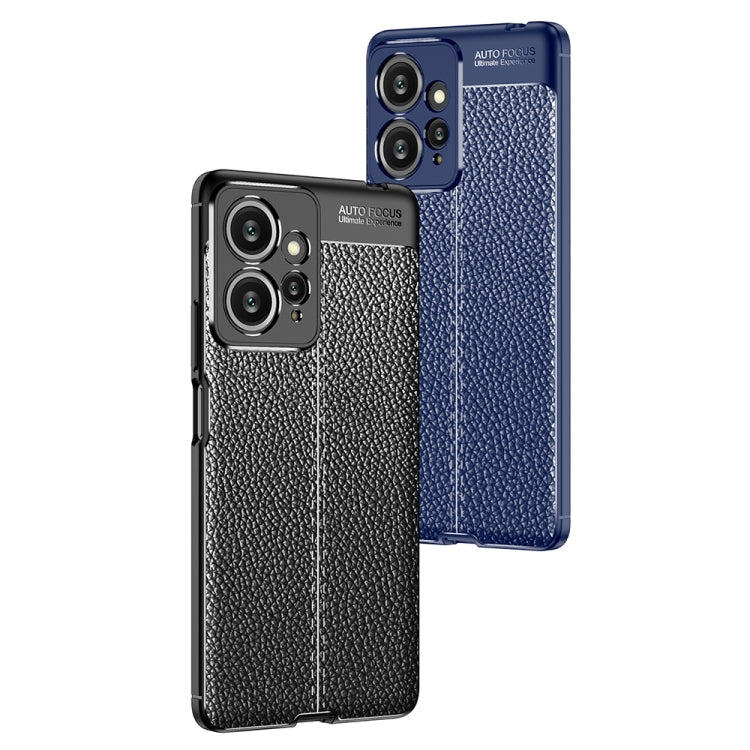 For Xiaomi Redmi Note 12 4G Global Litchi Texture Shockproof TPU Phone Case