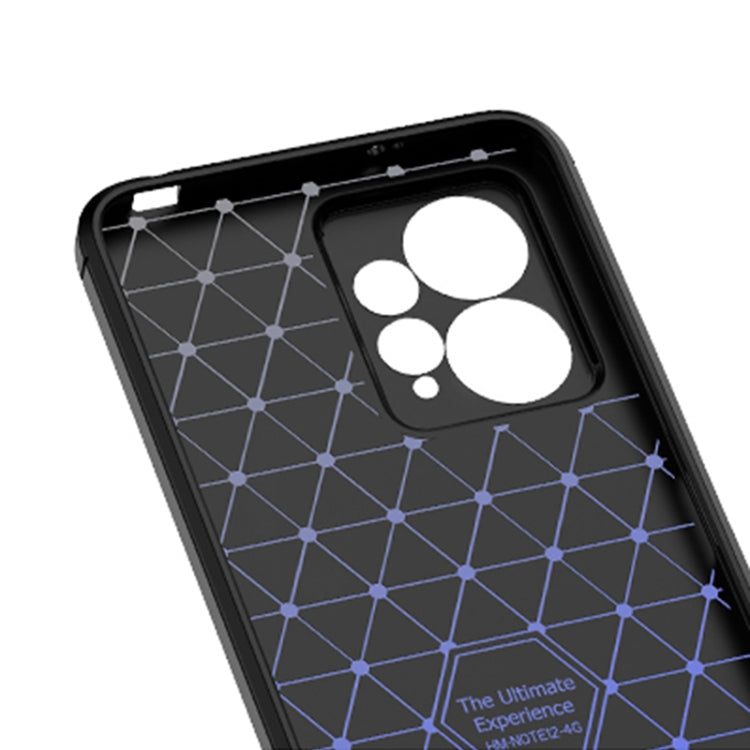 For Xiaomi Redmi Note 12 4G Global Litchi Texture Shockproof TPU Phone Case