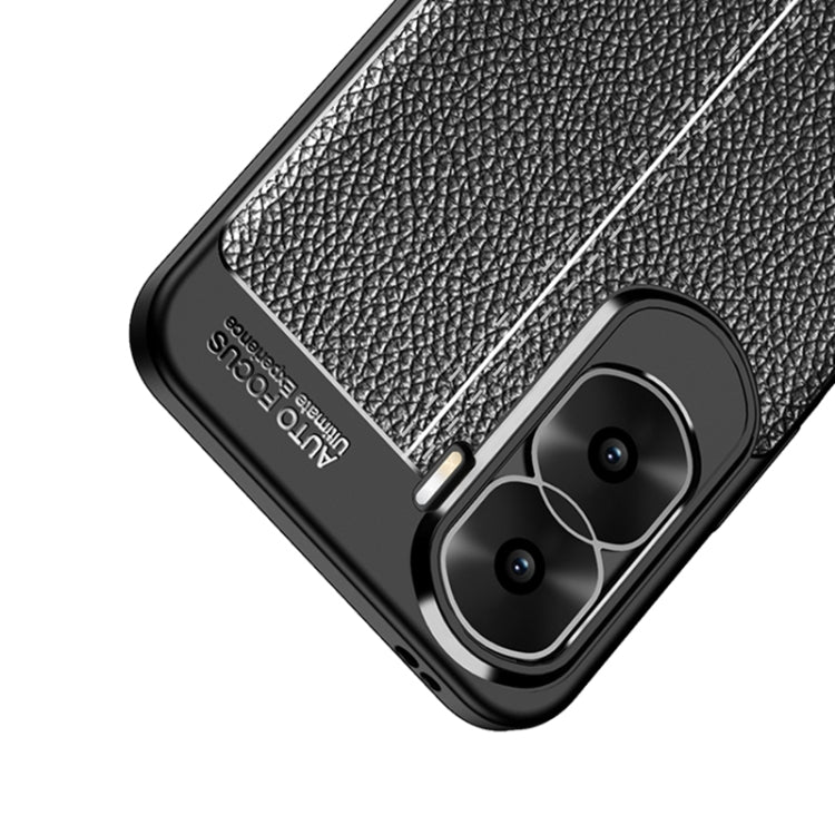 For Honor X50i 5G Litchi Texture Shockproof TPU Phone Case