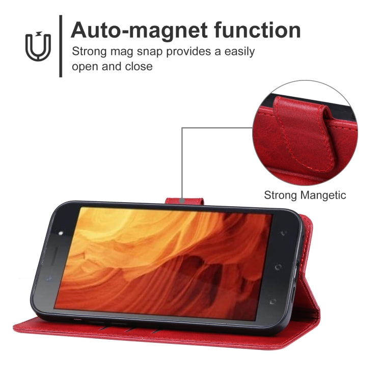 For Itel A18 Leather Phone Case