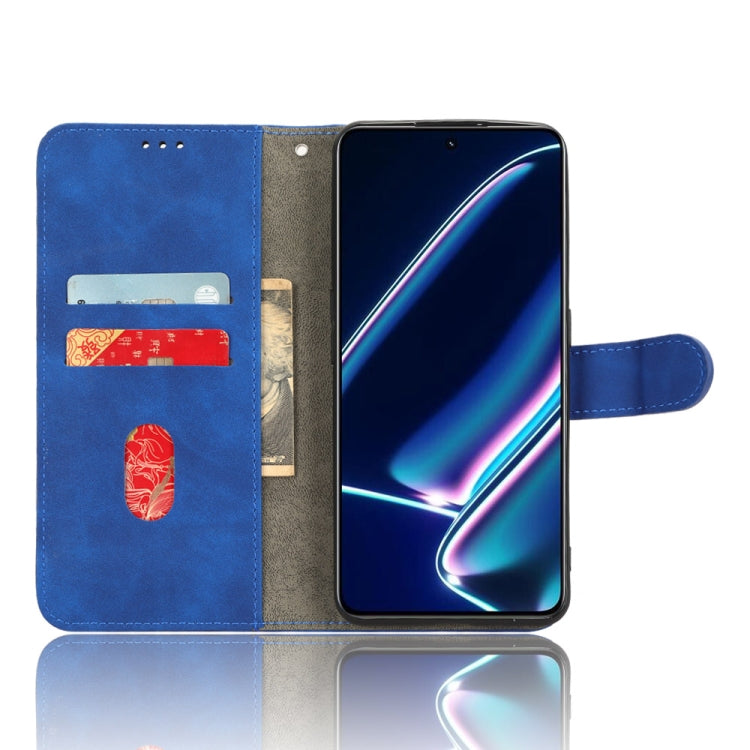 For Realme GT Neo5 SE Skin Feel Magnetic Flip Leather Phone Case