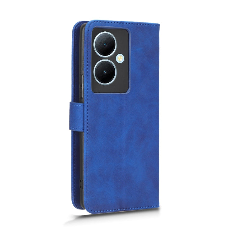 For vivo Y78 Plus Skin Feel Magnetic Flip Leather Phone Case