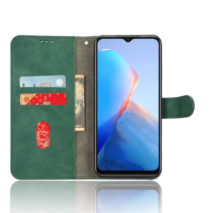 For lnfinix Smart 7 HD Skin Feel Magnetic Flip Leather Phone Case