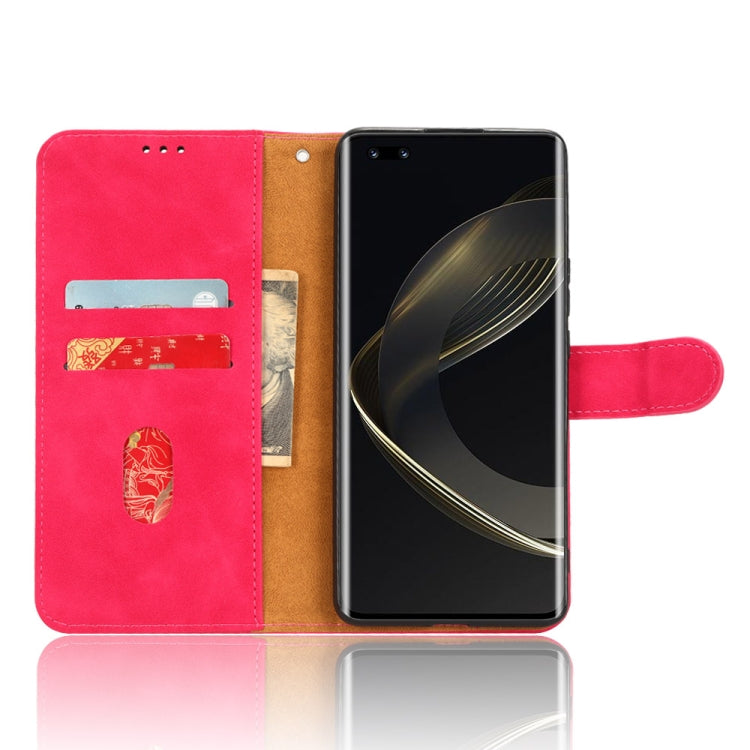 For Huawei nova 11 Pro Skin Feel Magnetic Flip Leather Phone Case