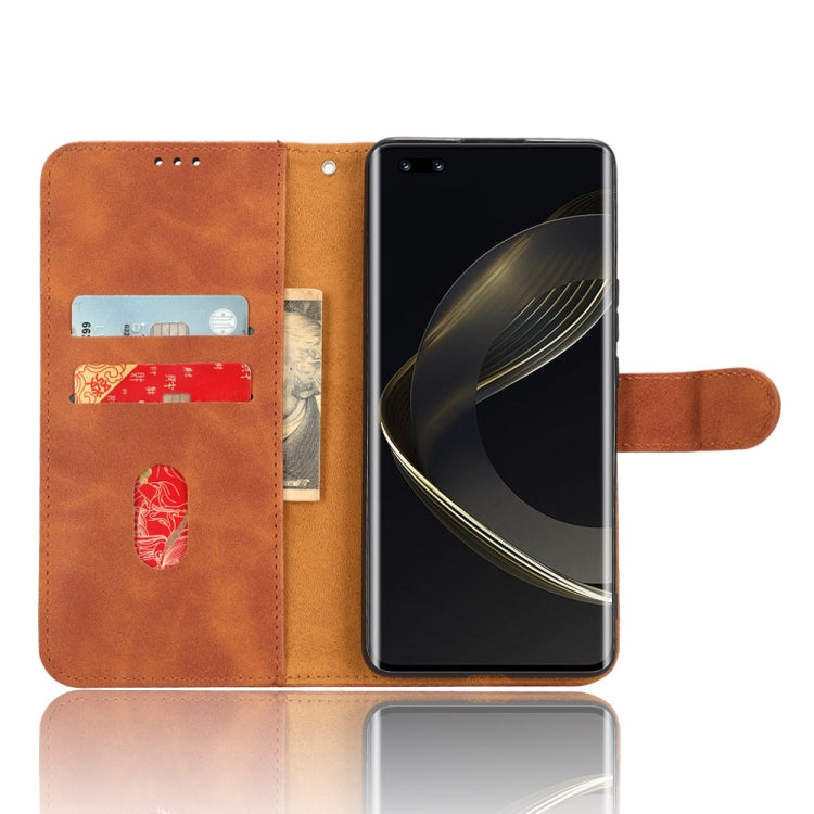 For Huawei nova 11 Pro Skin Feel Magnetic Flip Leather Phone Case