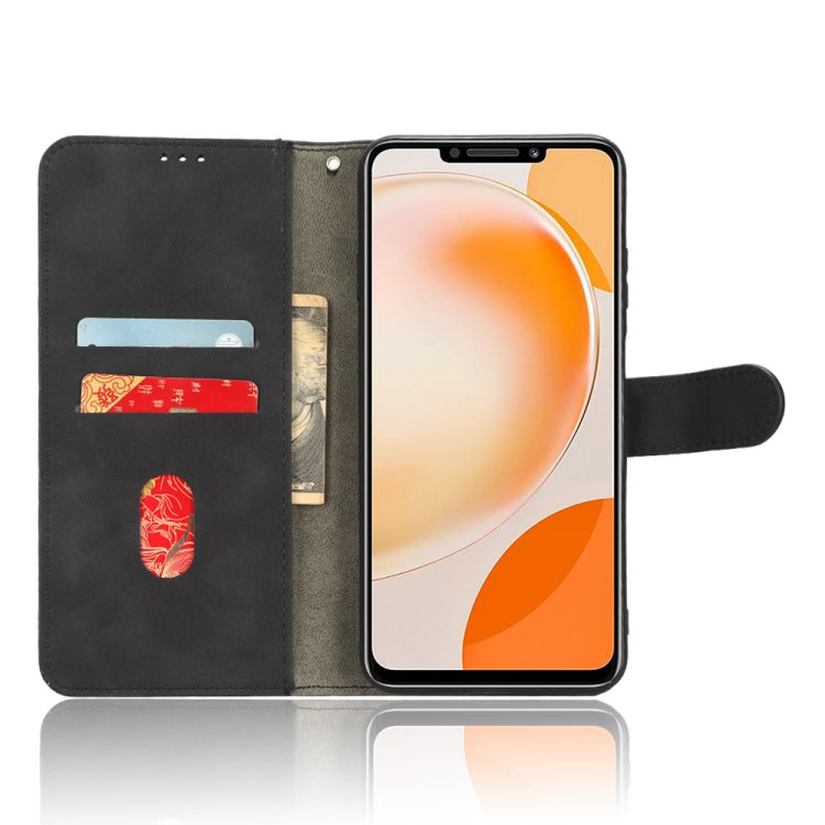 For Huawei Enjoy 60X Skin Feel Magnetic Flip Leather Phone Case