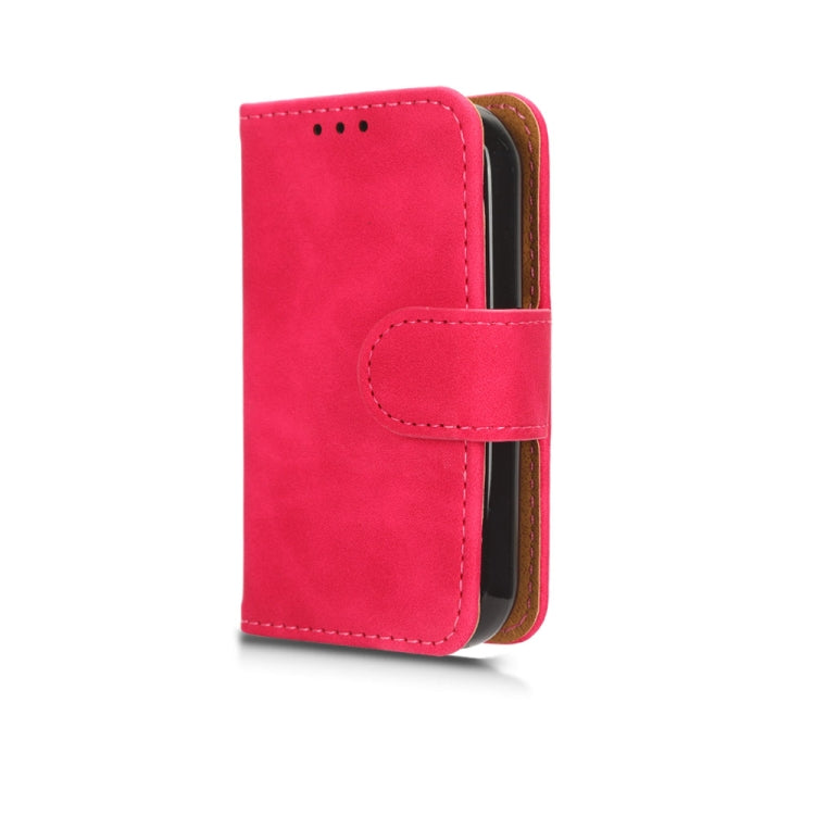 For Sharp MAMORINO6 Skin Feel Magnetic Flip Leather Phone Case