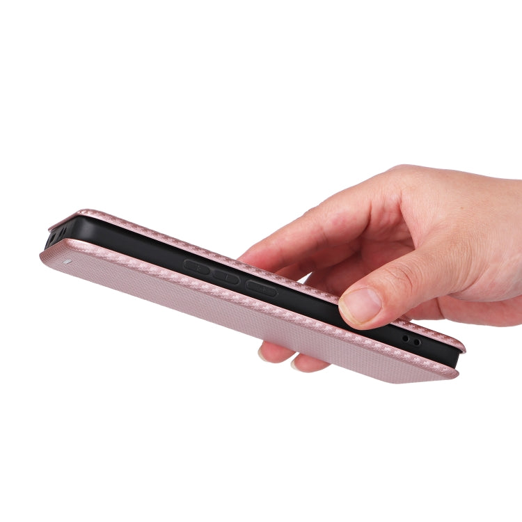 For Xiaomi 13 Ultra Carbon Fiber Texture Flip Leather Phone Case