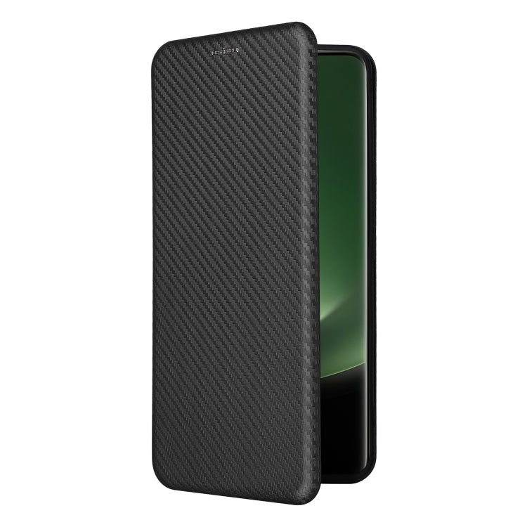For Xiaomi 13 Ultra Carbon Fiber Texture Flip Leather Phone Case