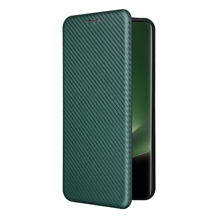 For Xiaomi 13 Ultra Carbon Fiber Texture Flip Leather Phone Case