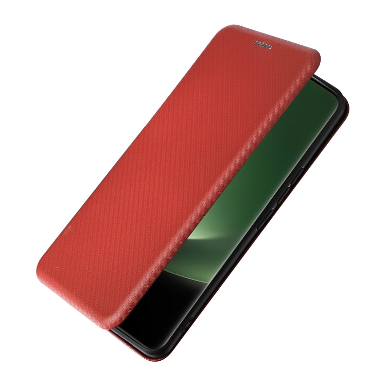 For Xiaomi 13 Ultra Carbon Fiber Texture Flip Leather Phone Case