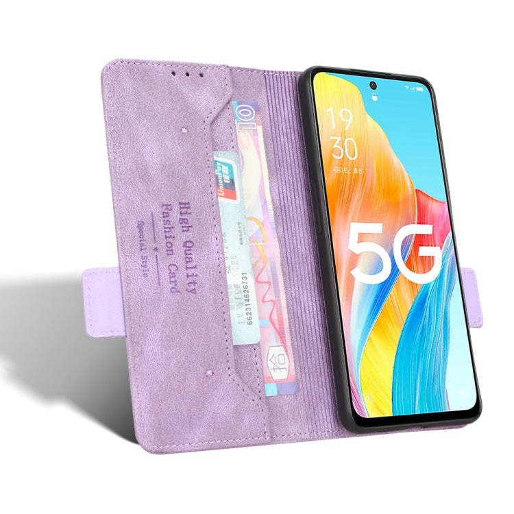 For OPPO A1 5G Magnetic Clasp Leather Phone Case