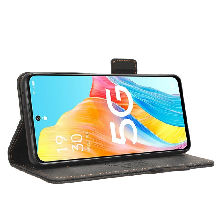 For OPPO A1 5G Magnetic Clasp Leather Phone Case