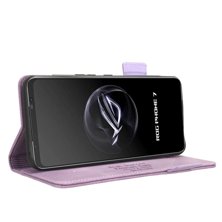 For ASUS ROG Phone 7 Magnetic Clasp Leather Phone Case