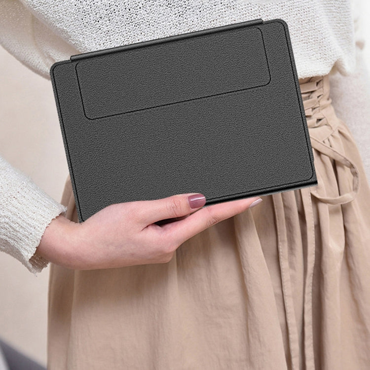 For Huawei Mate XS / XS 2 / X2 / X3 GKK Magnetic Folding Bluetooth Keyboard Leather Case with Keyboard + Holder + Mouse(Dark Green)