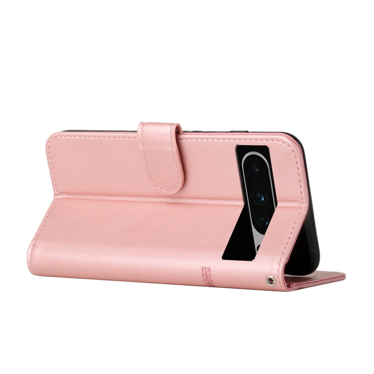 For Google Pixel 8 Pro Stitching Calf Texture Buckle Leather Phone Case