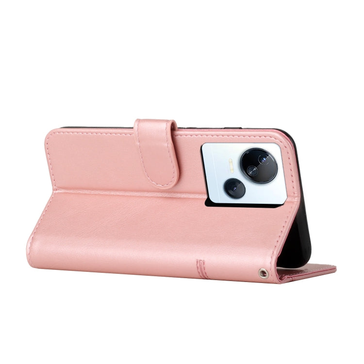 For Tecno Spark 10 5G Stitching Calf Texture Buckle Leather Phone Case