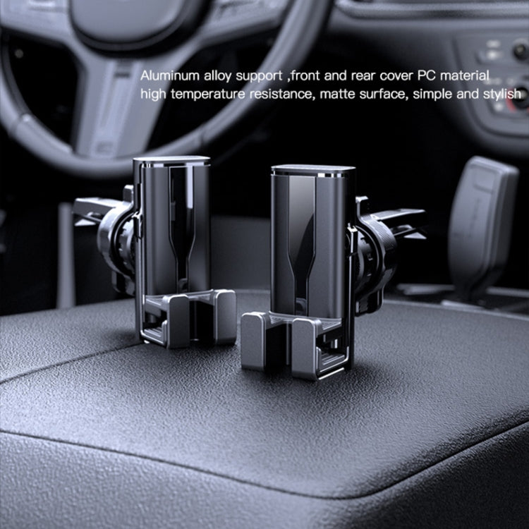 Yesido C86 Foldable Air Outlet Gravity Car Phone Holder(Black)