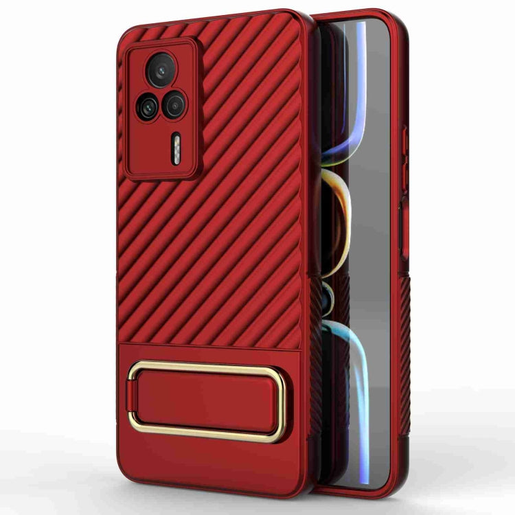 For Xiaomi Redmi K60E Wavy Textured Phone Case